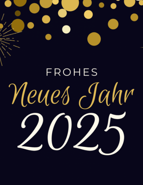 Frohes neues Jahr 2025