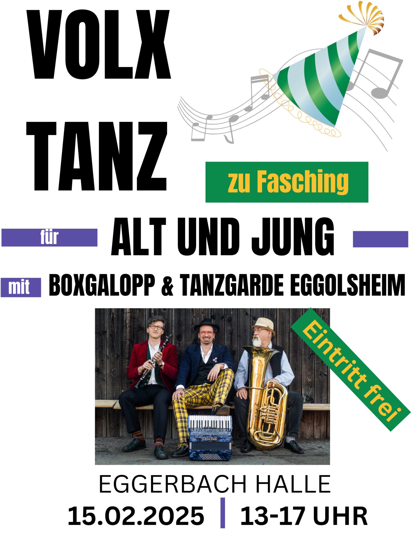 VOLX TANZ zu Fasching